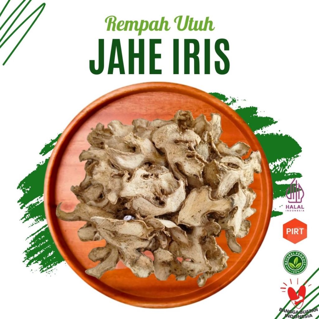 

Jahe (Kering) Herbal Rempah Asli