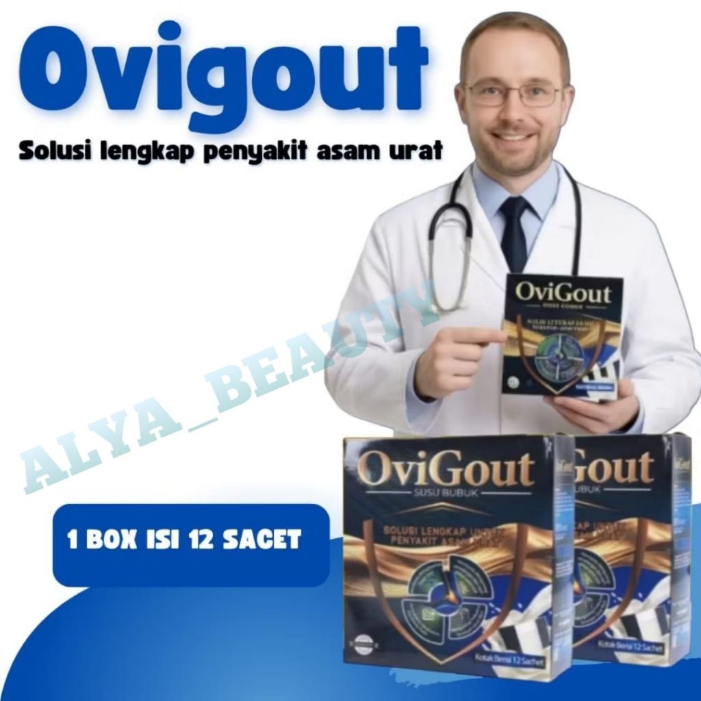

Susu Vitamin OVIGOUT Mengatasi Asam Urat, Nyeri Sendi, Kolesterol 100% Original