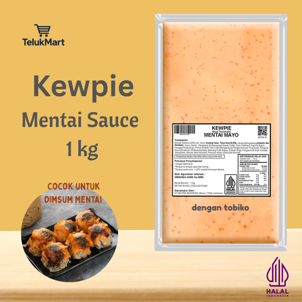 

Kewpie Cooking Sauce Mentai Mayo 1 Kilogram