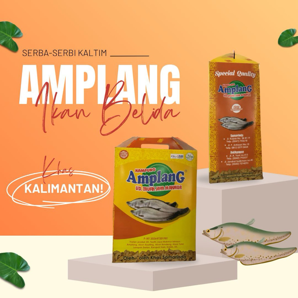 

Amplang Ikan Belida Khas Kalimantan