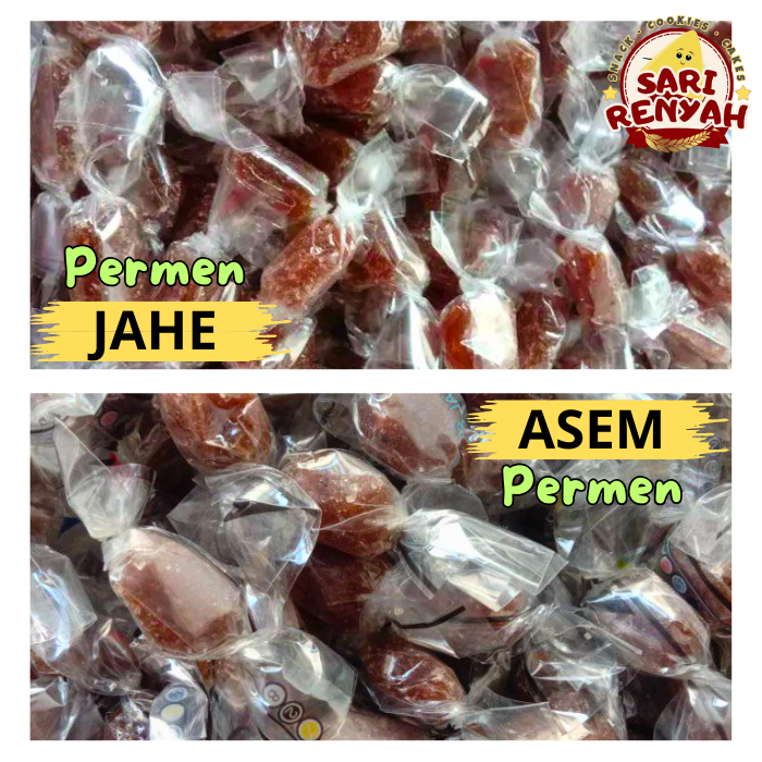 

Aneka Permen Herbal 250g / Permen Jahe Permen Asem Asam Manis - Sari Renyah