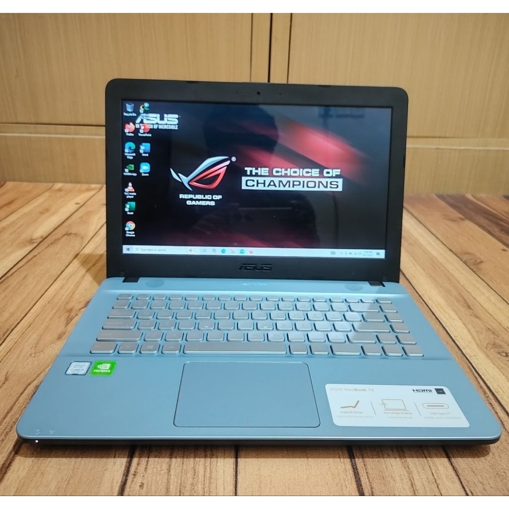 laptop game design editing Asus vivobook x441UBR Dual vga render Nvdia 2gb