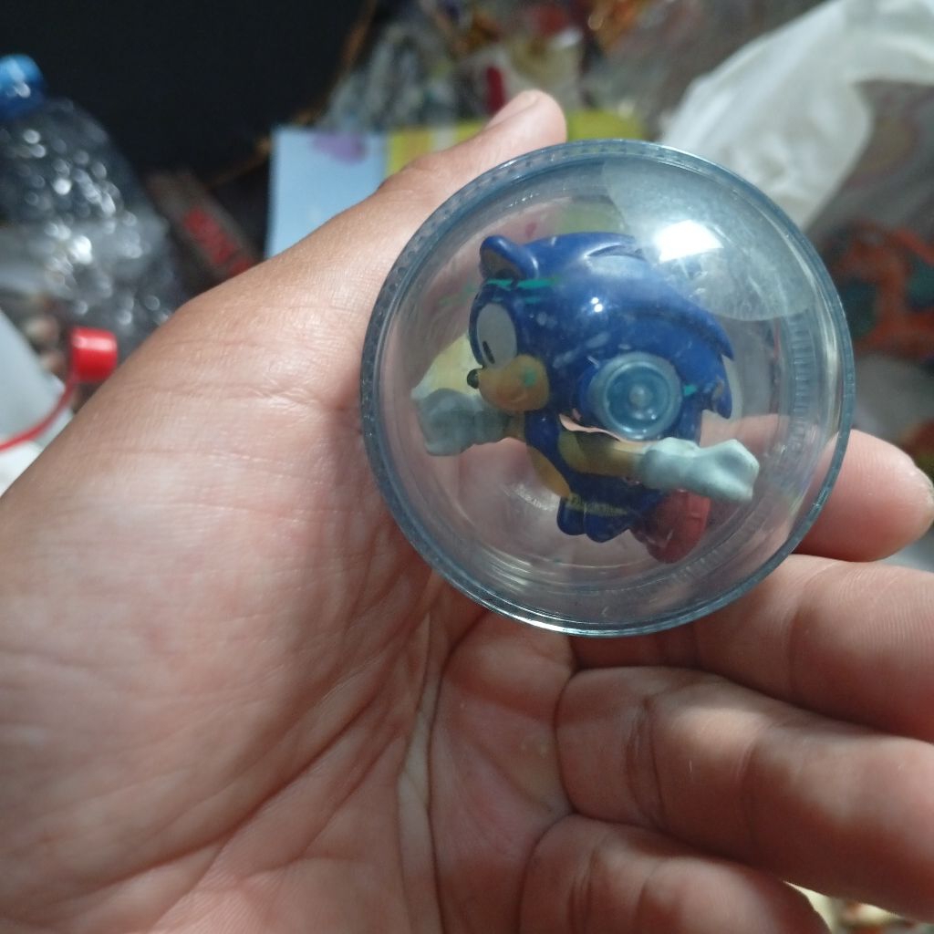happy meal toys sonic the Hedgehog bubble