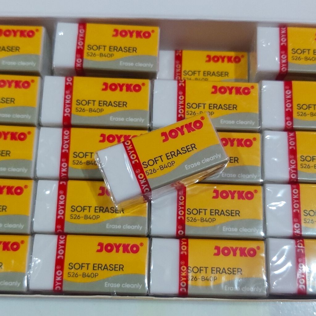

Penghapus kecil warna putih JOYKO 526-B40P (1 BIJI)