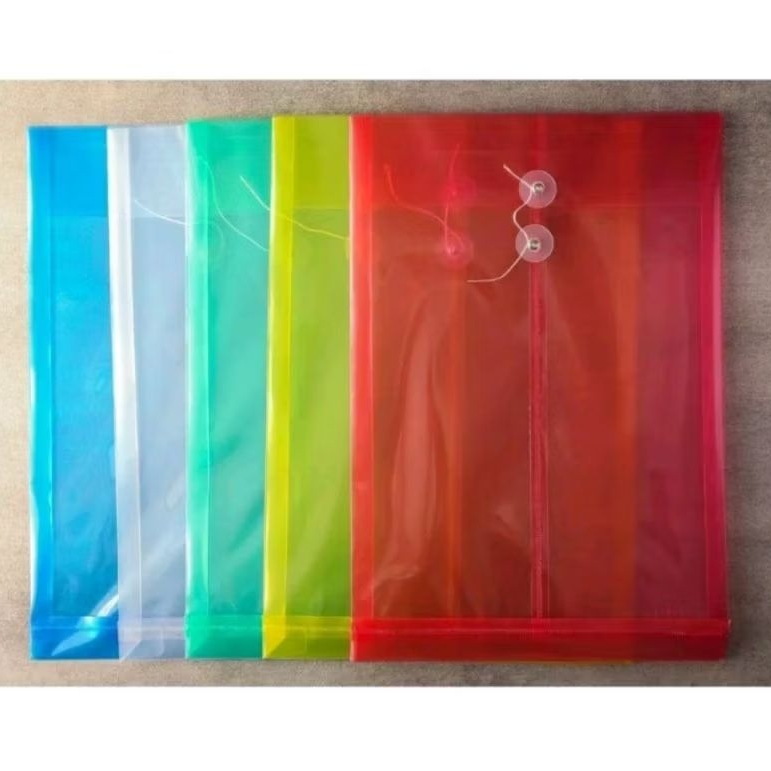 

[12 PCS] MAP DOKUMEN PLASTIK BERTALI | DATABAG