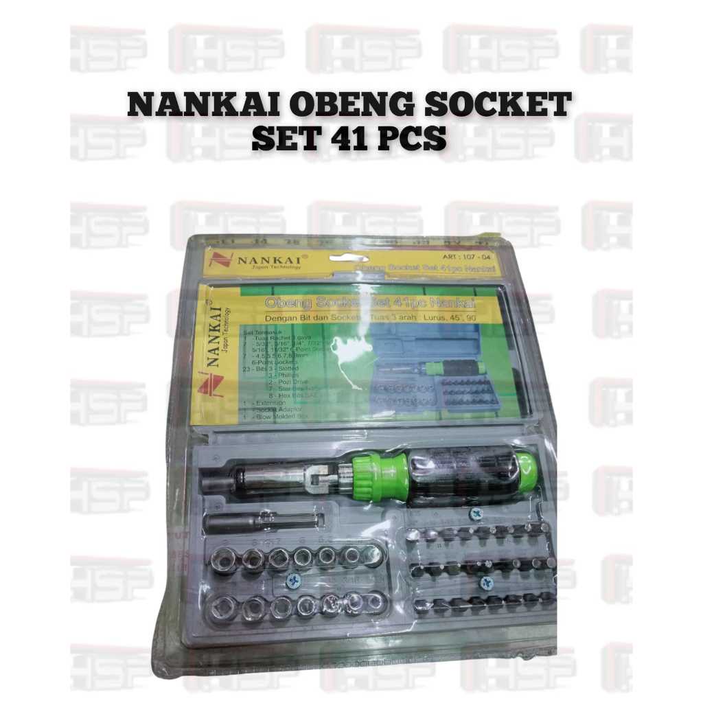 NANKAI OBENG SOCKET SOCK SET 41PCS