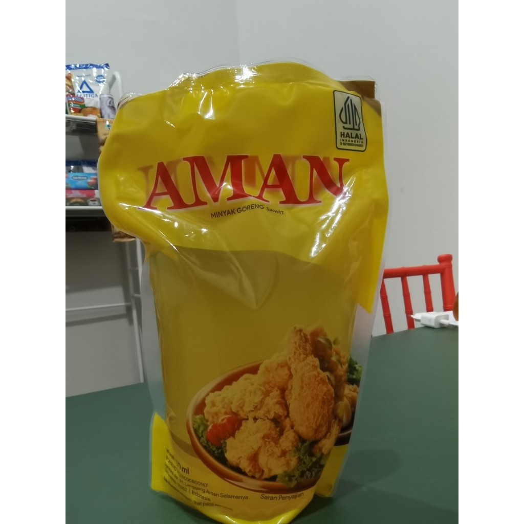

minyak makan aman 800ml/reffil