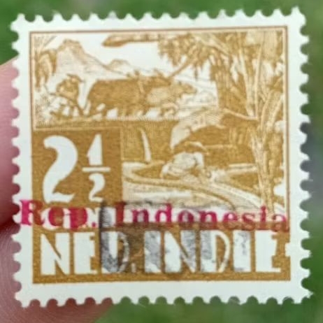 

Perangko Tua Ned.Indie 2 1/2 Cent