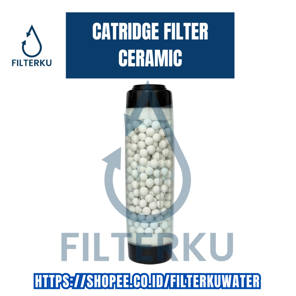 CATRIDGE REFILL FILTER AIR ISI BIO KERAMIK CERAMIC BALL 10 10 INCH