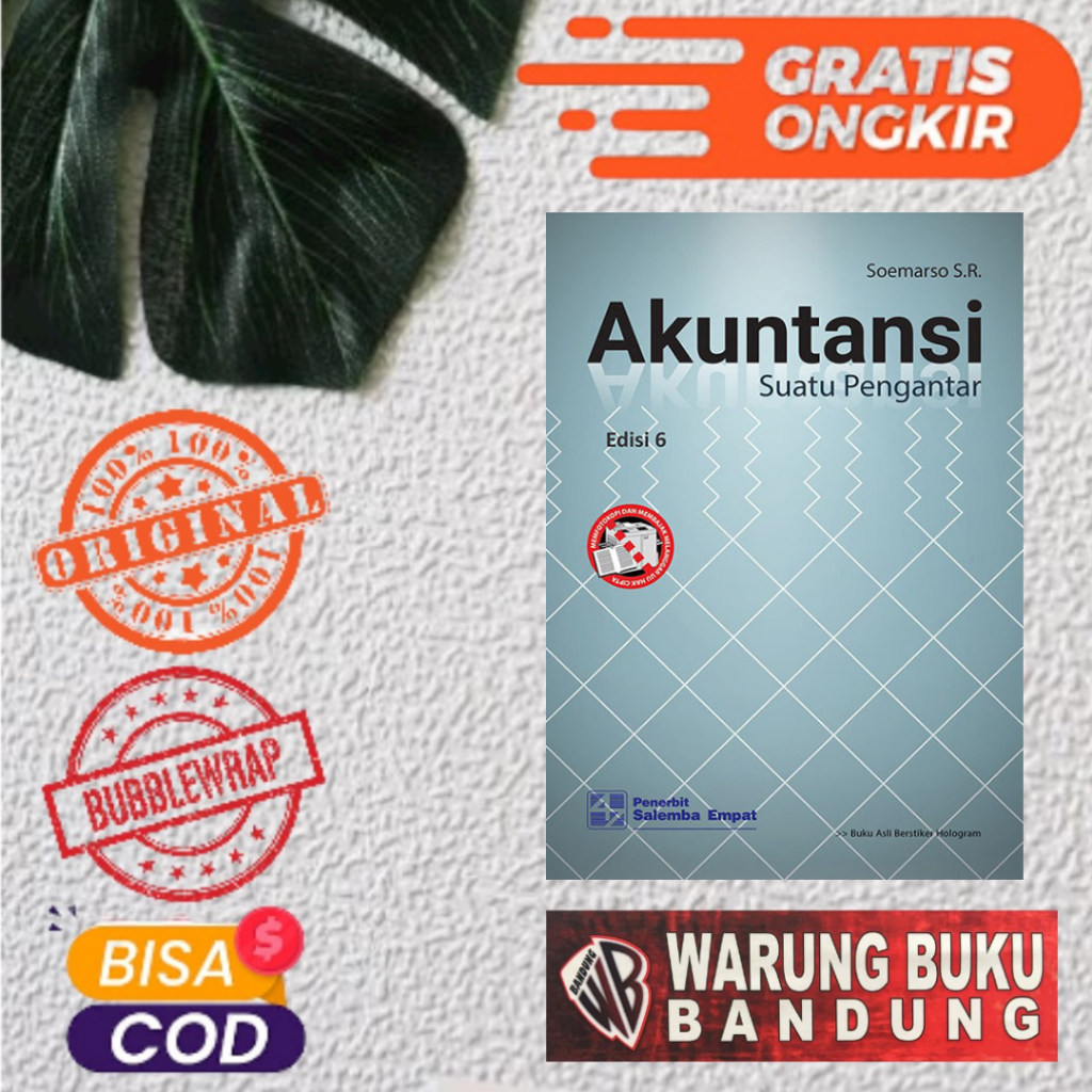 Buku Akuntansi Suatu Pengantar Edisi ke-6 - Soemarso Slamet Rahardjo