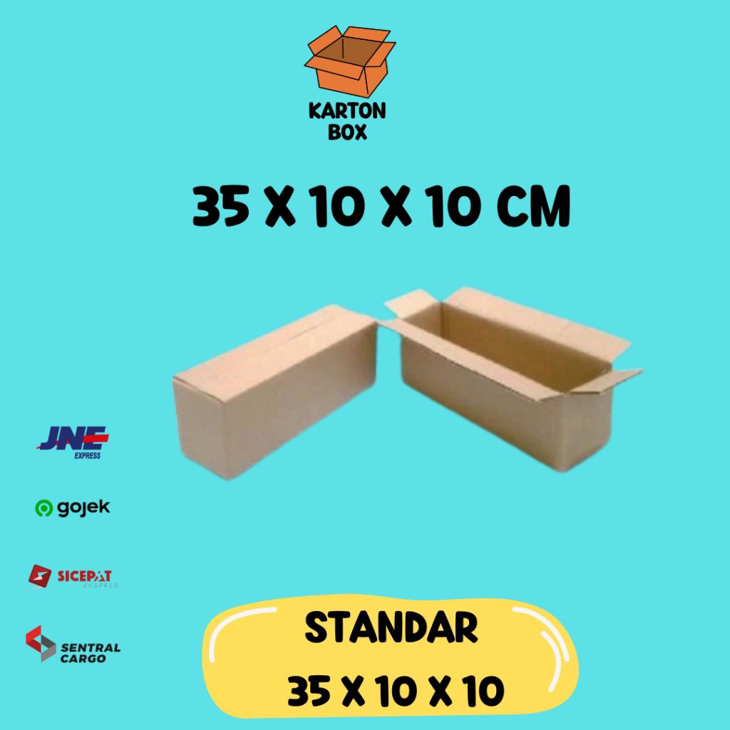 

Kardus Standar Polos 35x10x10CM Kardus Packing/kardus Standar/Packing box