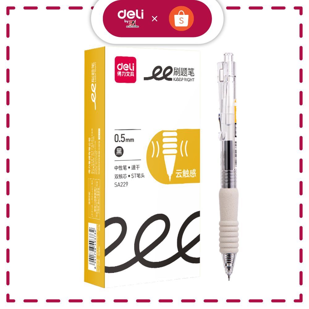 

Deli Pena Pen Ballpoint Pulpen 0.5 SA229