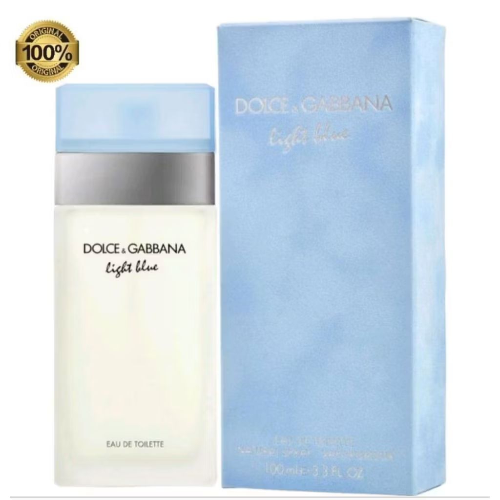 Parfum wanita Dolce Gabbana Light Blue 100ml - Parfum wanita wangi tahan lama - parfum cewek wangi t
