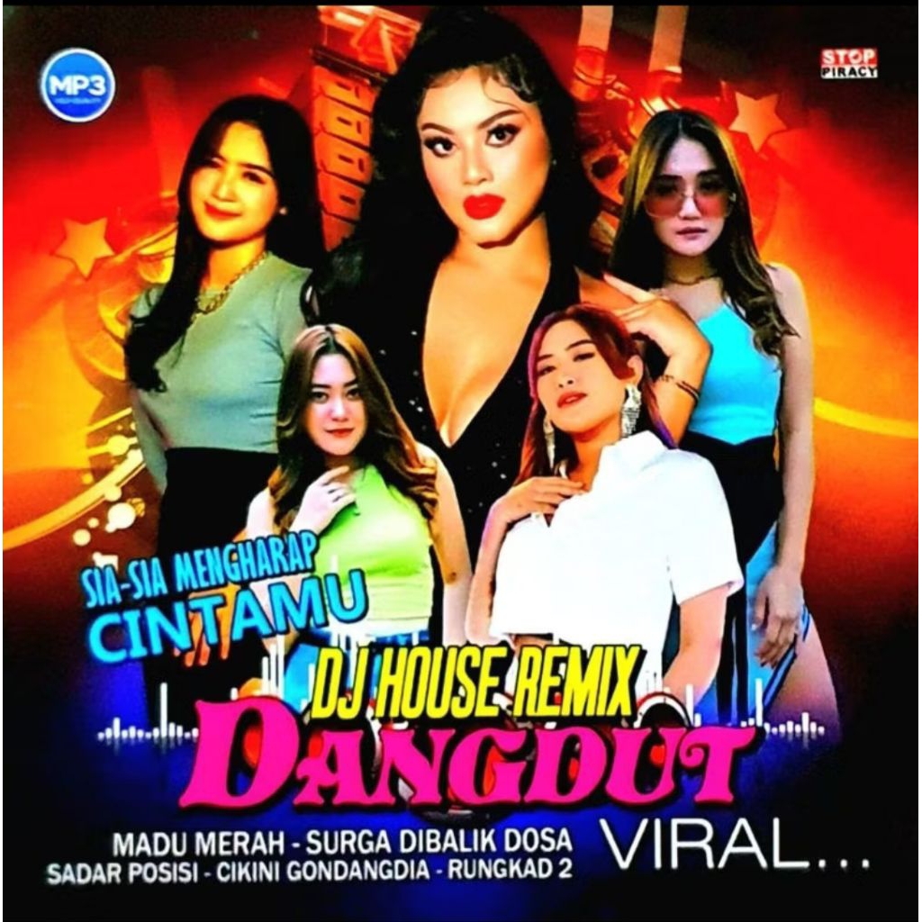 KASET MP3 LAGU HOUSE DANGDUT REMIX TERBARU - KASET CD MP3 MOBIL LAGU DJ REMIX - KASET CD MUSIK DANGD