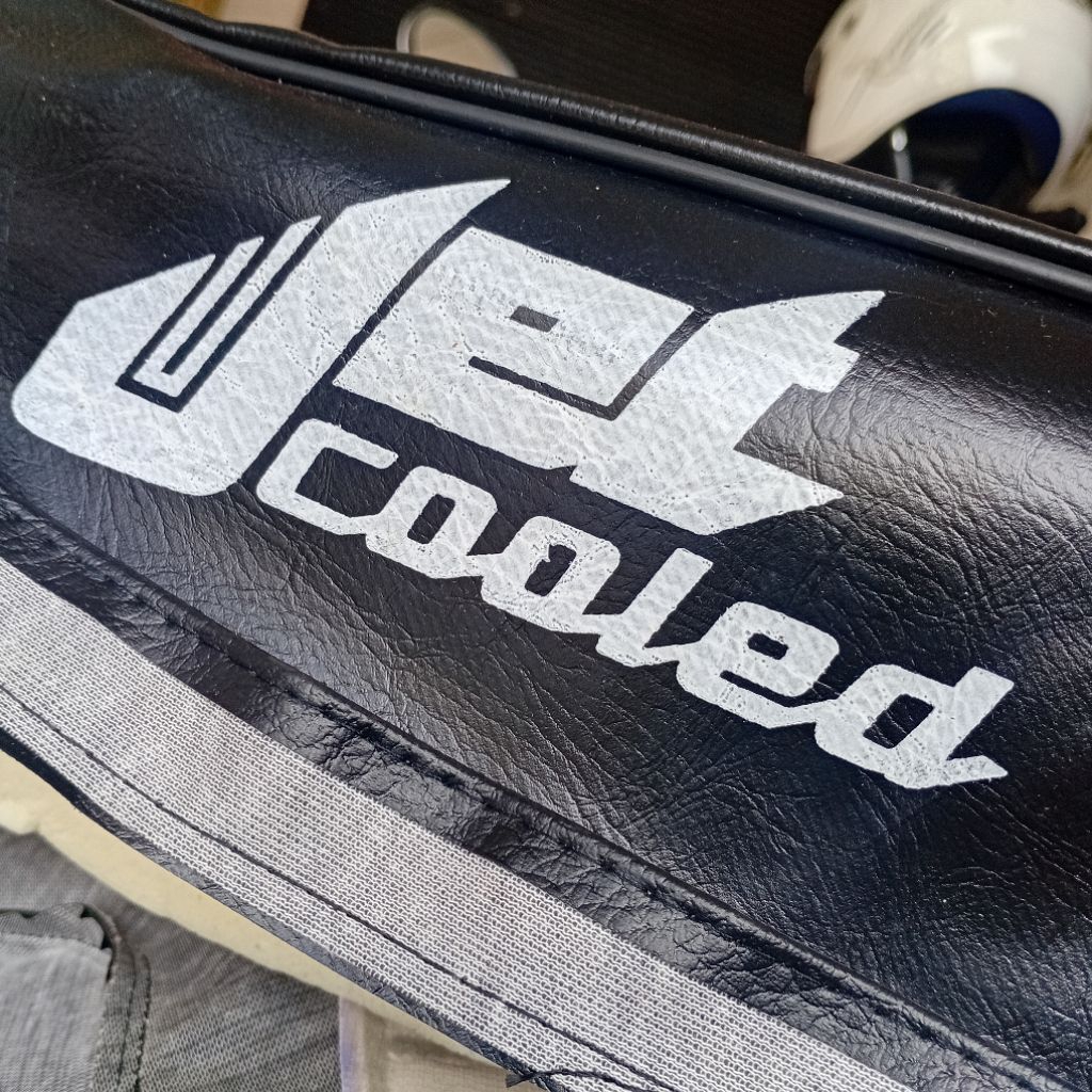 Kulit sarung cover Jok suzuki RC 80 100 BRAVO JETCOOLED bahan ori - Sadel motor rc80 rc100