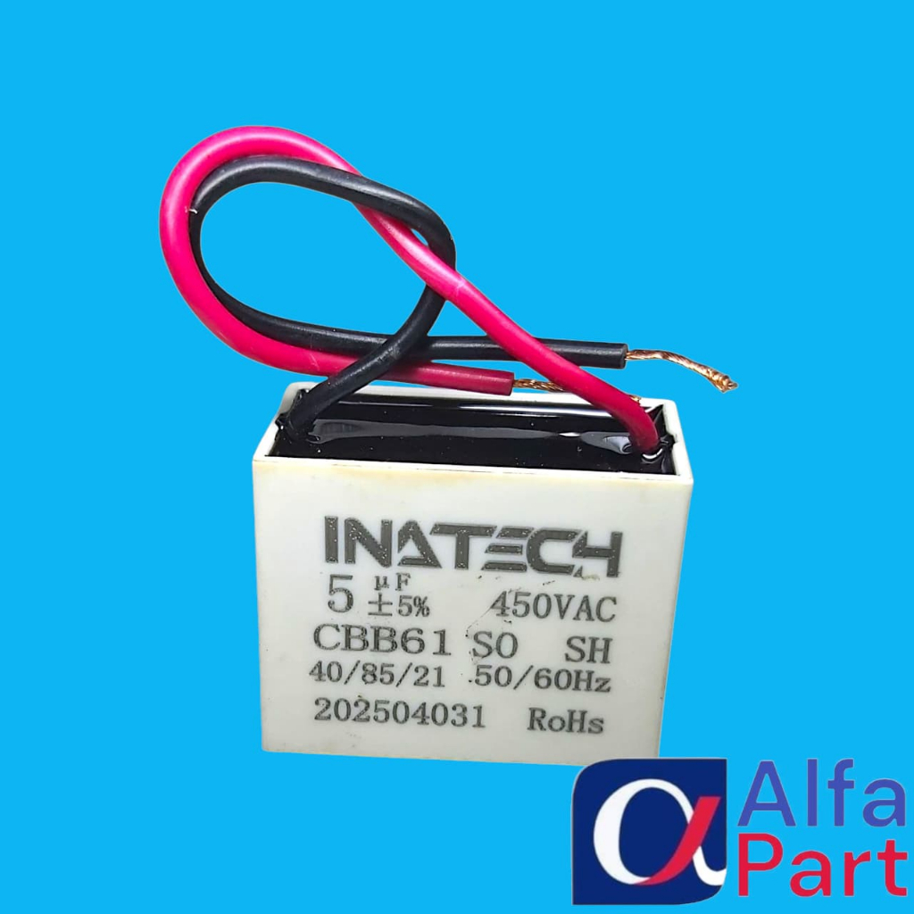 CAPASITOR KOTAK INATECH 5uf 450v CAPASITOR 5uf 450v