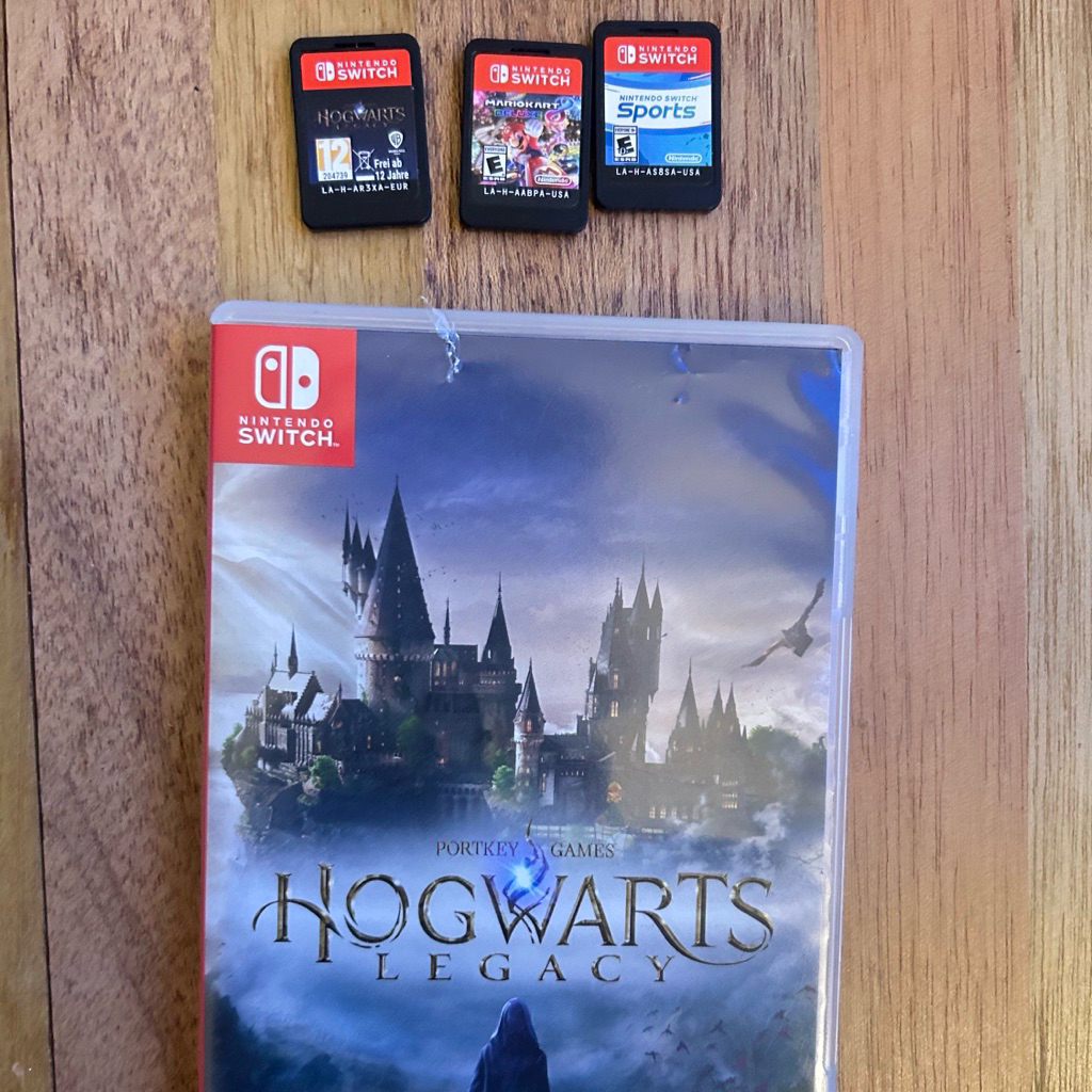 Kaset Game Nintendo Switch Original Hogwarts Legacy / Mario Kart 8 Deluxe / Nintendo Switch Sports s