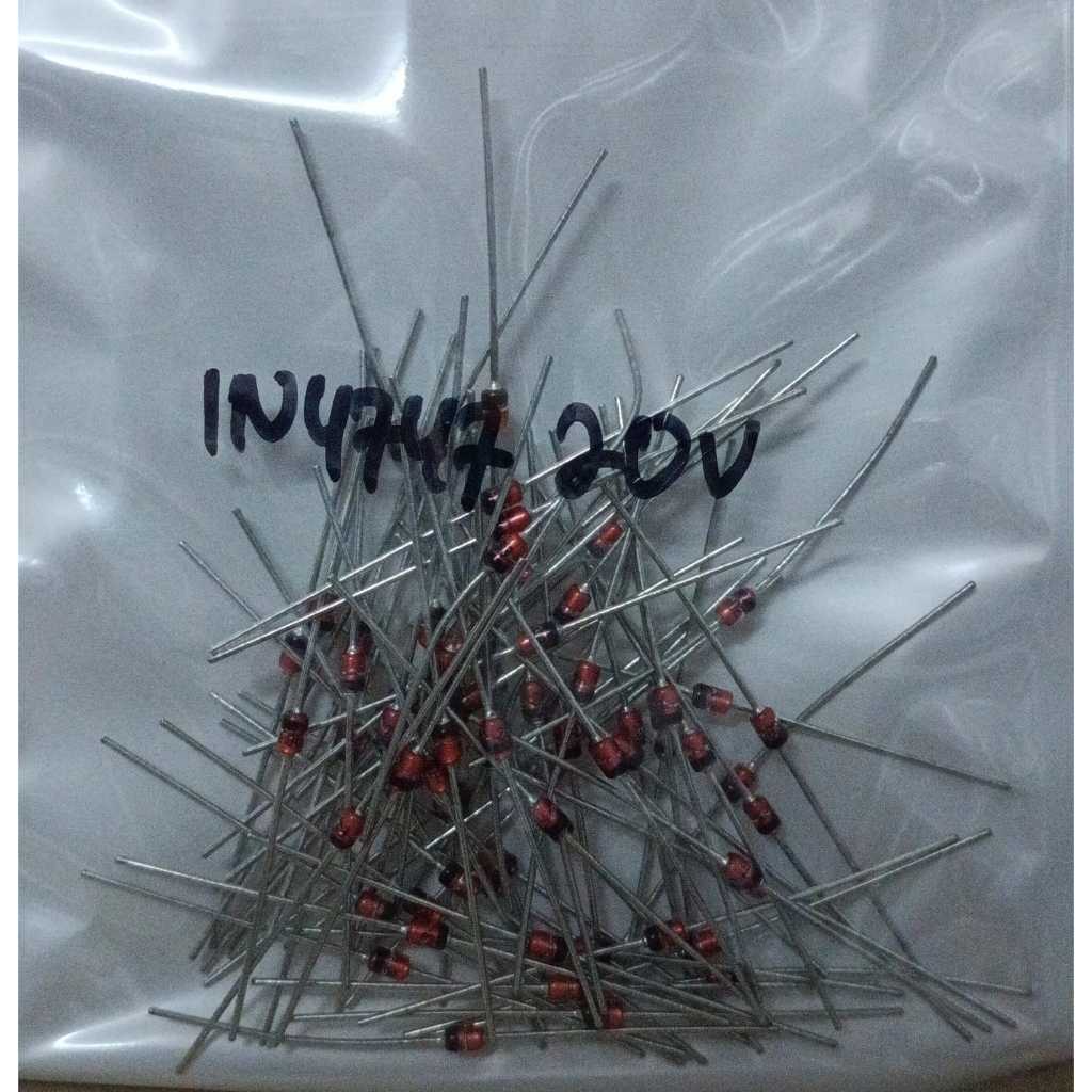 8192 dioda diode zener 20v 20volt 20 volt 1w 1watt 1 watt 1n4747 1n 4747 in4747 in