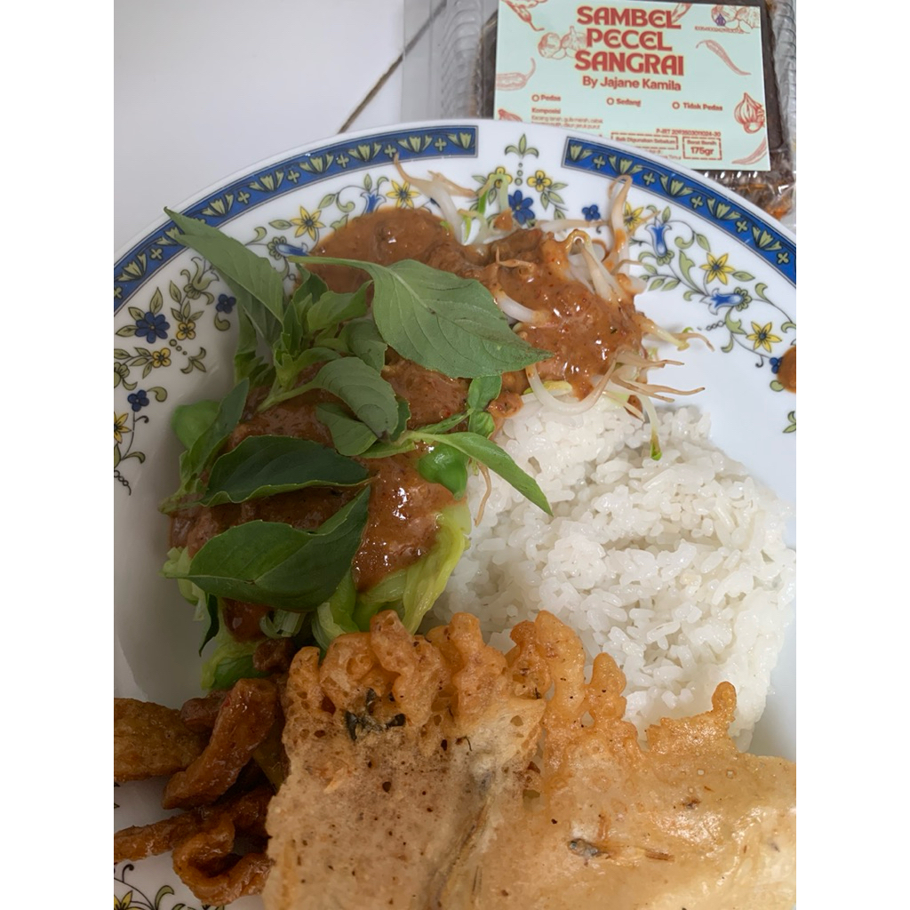 

sambel pecel sangrai by jajane kamila