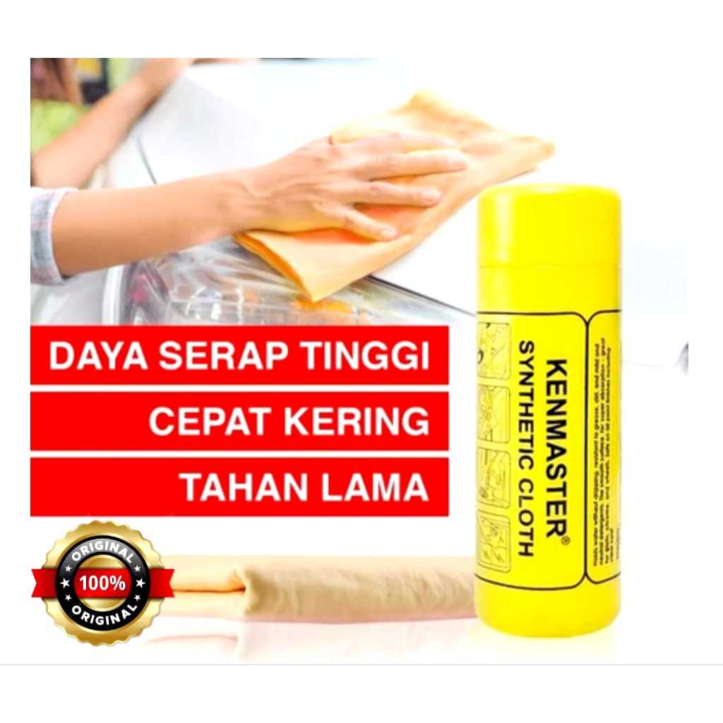 (PS) KAIN LAP KANEBO - Lap Kanebo Kain Lap Perawatan Mobil Sepeda Motor Kaca Lantai