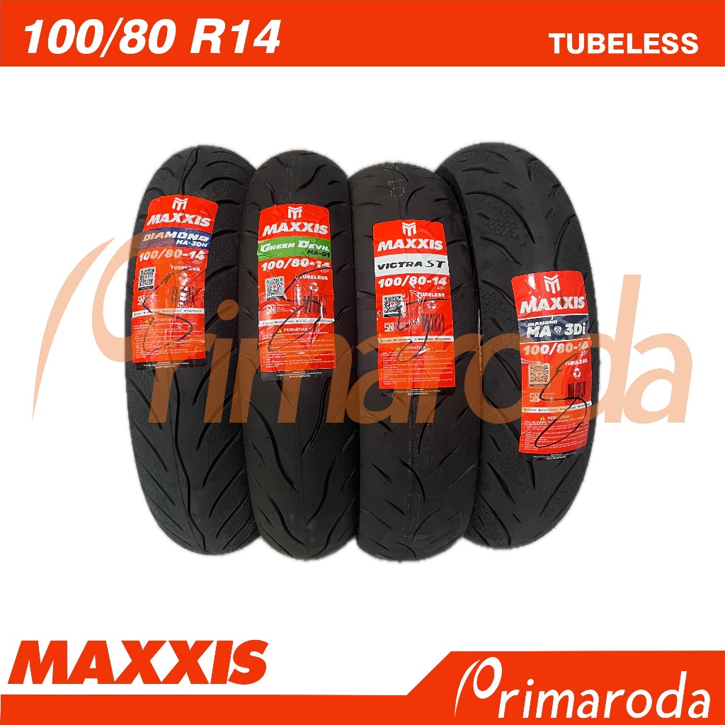 Ban Belakang Yamaha X-Ride 125 Tubeless MAXXIS 100/80 Ring 14