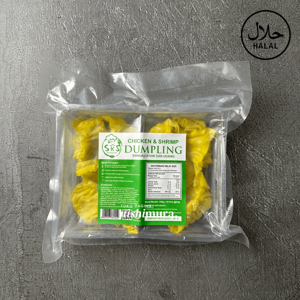 

Dimsum Dumpling Chicken and Shrimp / Pangsit Udang Ayam - Kukus Goreng SKS Kitchen (Grup D*ck K**g ) Halal Somay
