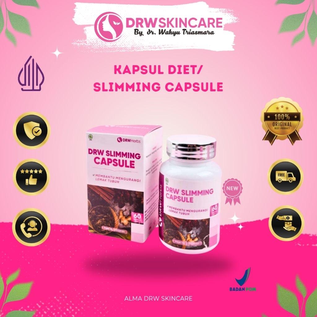 Kapsul Diet DRW SKINCARE Original BPOM