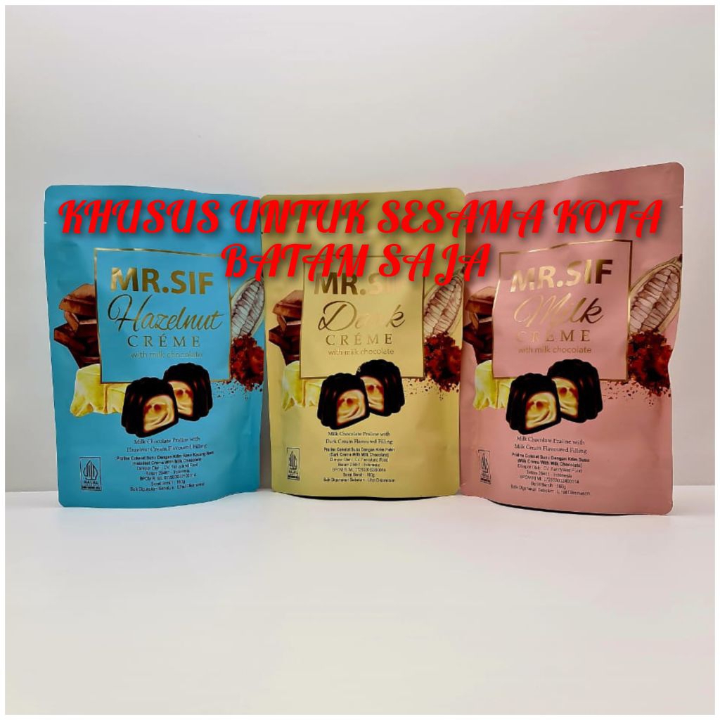 

MR.SIF Creame Milk Chocolate 160g