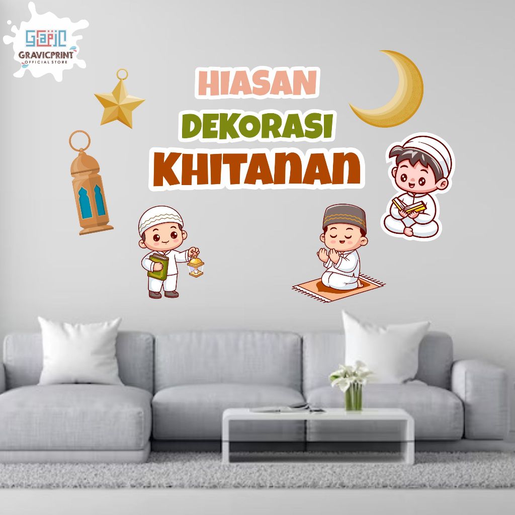 HIASAN DEKORASI KHITANAN | AQIQAH | TEDAK SITEN | TASYAKURAN