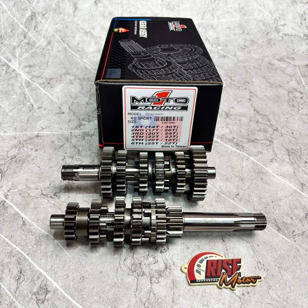 Gear Ratio Moto 1 Satria 2 Tak 6 Speed