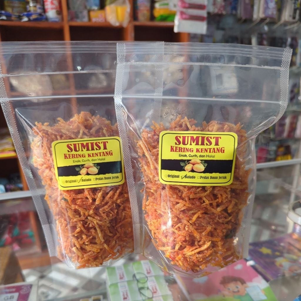 

KERING KENTANG MUSTOFA 200 GRAM KENTANG GORENG ORIGINAL KRIUK