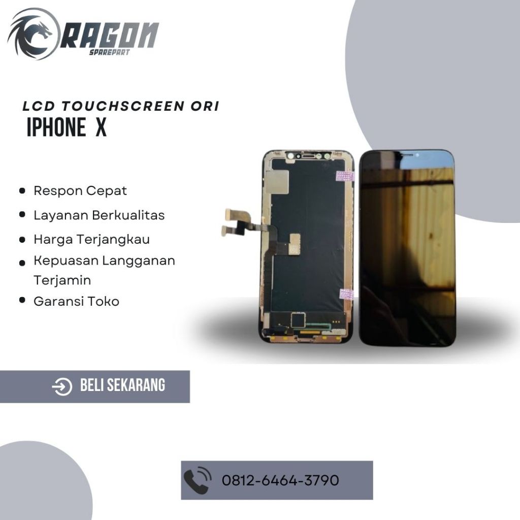 LCD TOUCHSCREEN IP X/XR/XS/XS MAX ORI COPOTAN