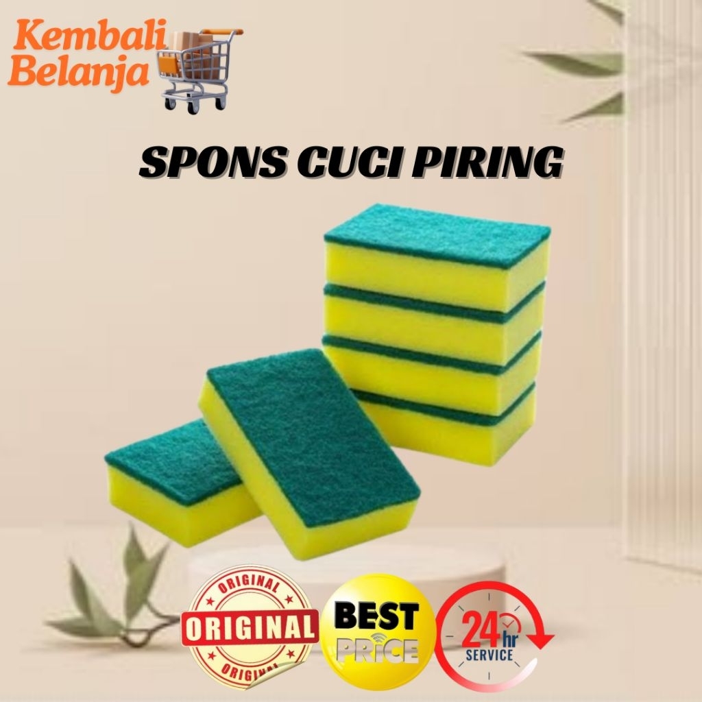 Spon Cuci Piring/ Spons Cuci Piring/ Sponge Cuci Piring/ Spon Cuci