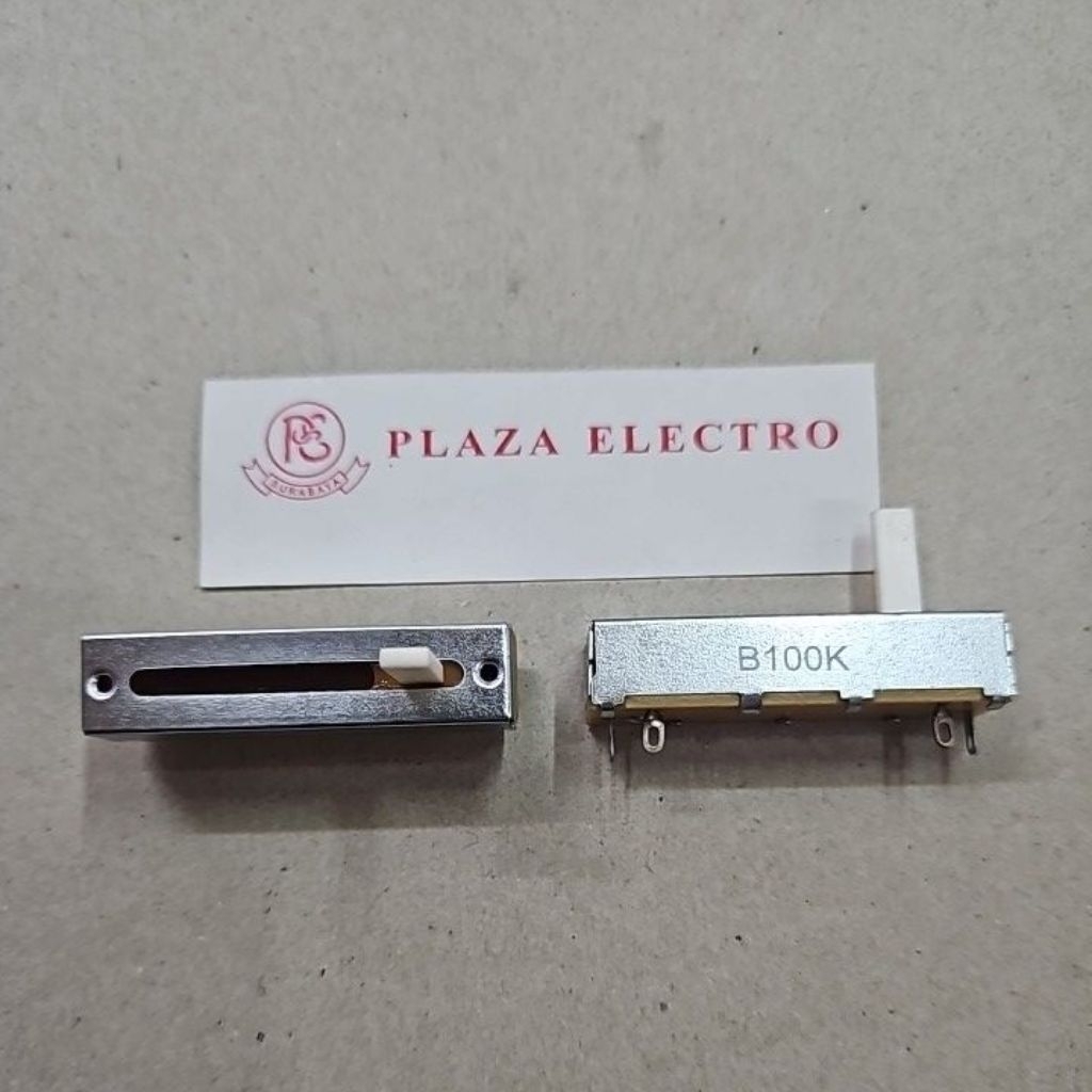 POTENSIOMETER GESER 5cm MONO B 100K POTENTIO GESER KUALITAS BAIK