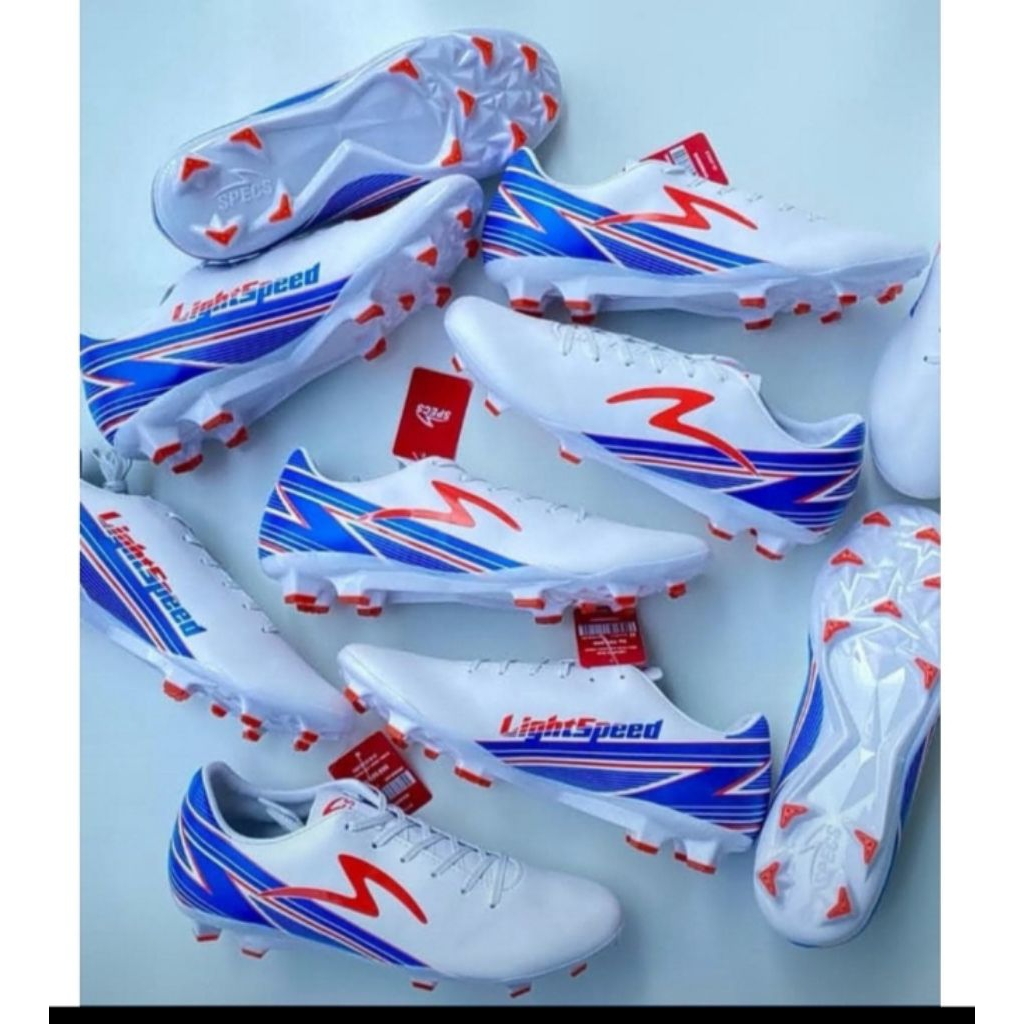 SEPATU BOLA SPECS  LS 20 REBORN WHITE BLUE