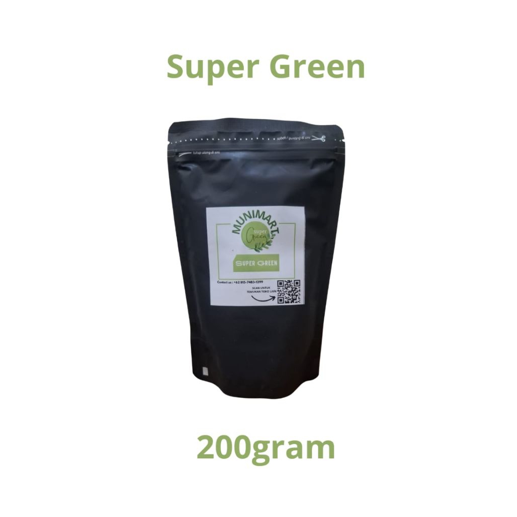 

200gram siap seduh kopi hijau herbal cabang munimart sukabumi