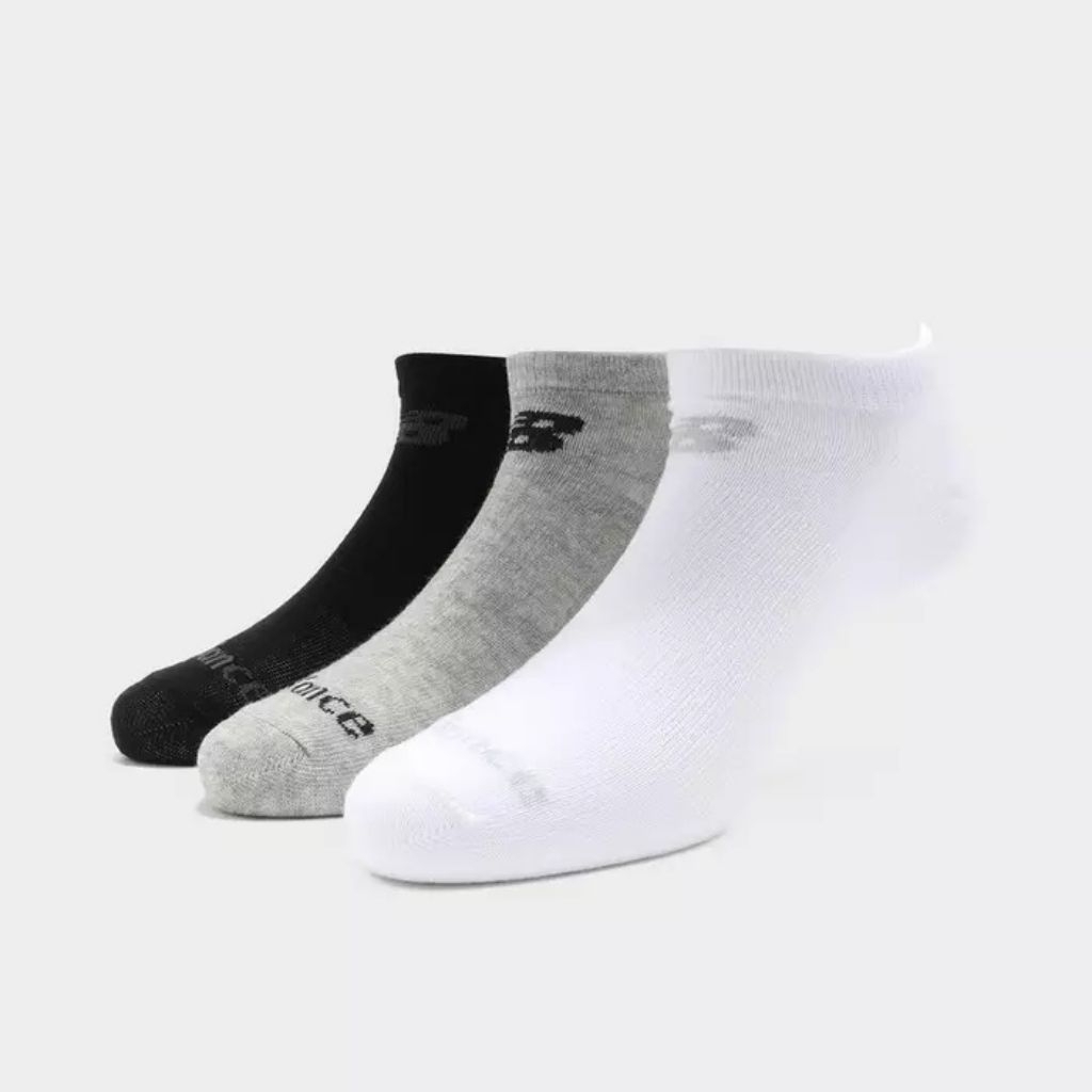 KAOS KAKI NB PERFORMANCE BASIC 3P RUNNING SOCK NO SHOW ORIGINAL KAOS KAKI LARI PRIA WANITA