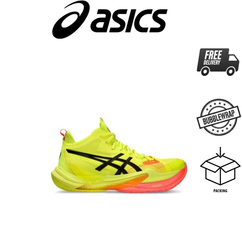 Sepatu Voly Asics Metarise 2 Paris Safety Yellow