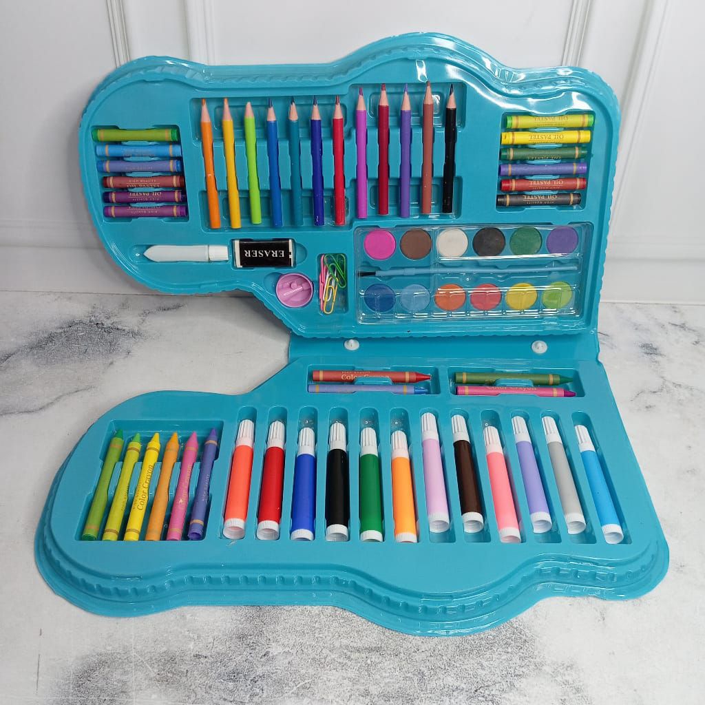 

Set Pensil Crayon Warna 70pcs - Set Alat Lukis Mewarnai - Pensil Warna Crayon isi 70 pcs - Alat Set Mewarnai Anak Sekolah - Set Alat Mewarnai Viral