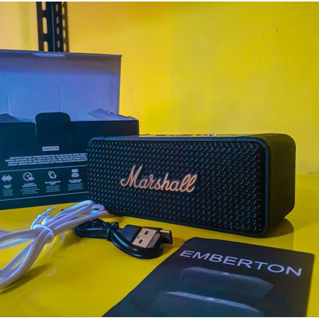 Marshall Emberton Bluetooth Portable Wireless Speaker