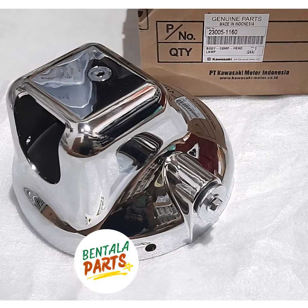 BATOK LAMPU DEPAN BULAT NINJA R SS NINJA KIS ORIGINAL KAWASAKI