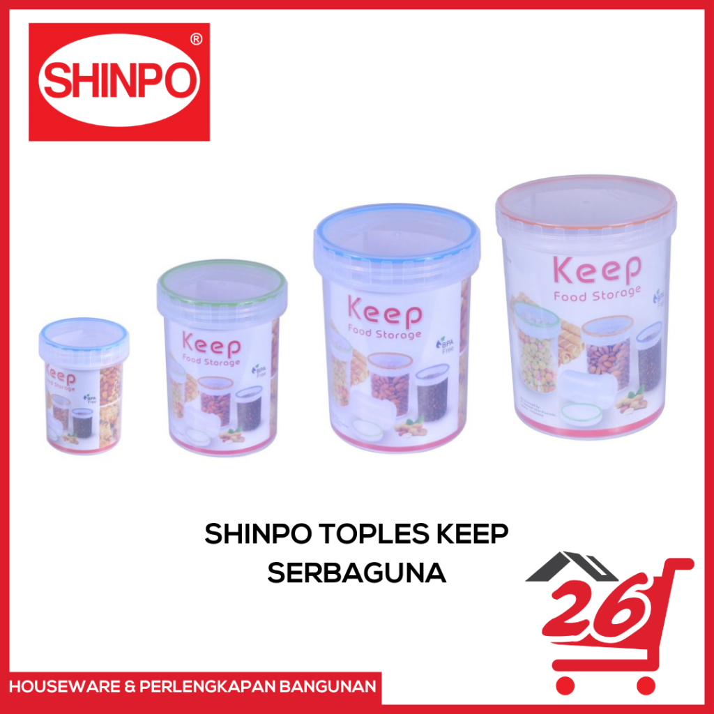 SHINPO Toples Serbaguna Desain Minimalis Keep SIP-352S/352M/352L/352XL