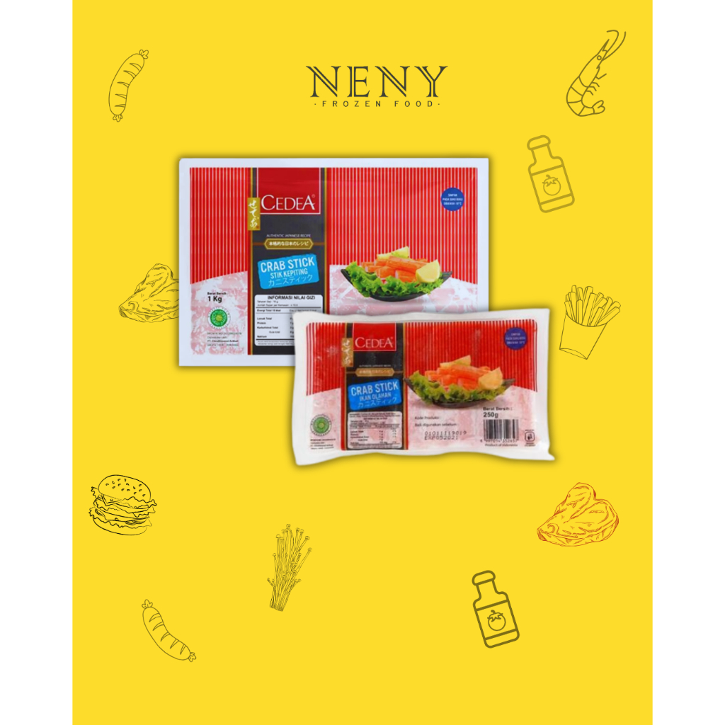 

CEDEA CRABSTIK 250GRAM;1000GRAM