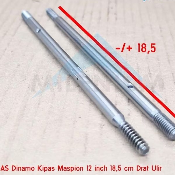 AS Dinamo Motor Kipas Angin Maspion 12 inch 18,5 cm Drat Kasar / Ulir