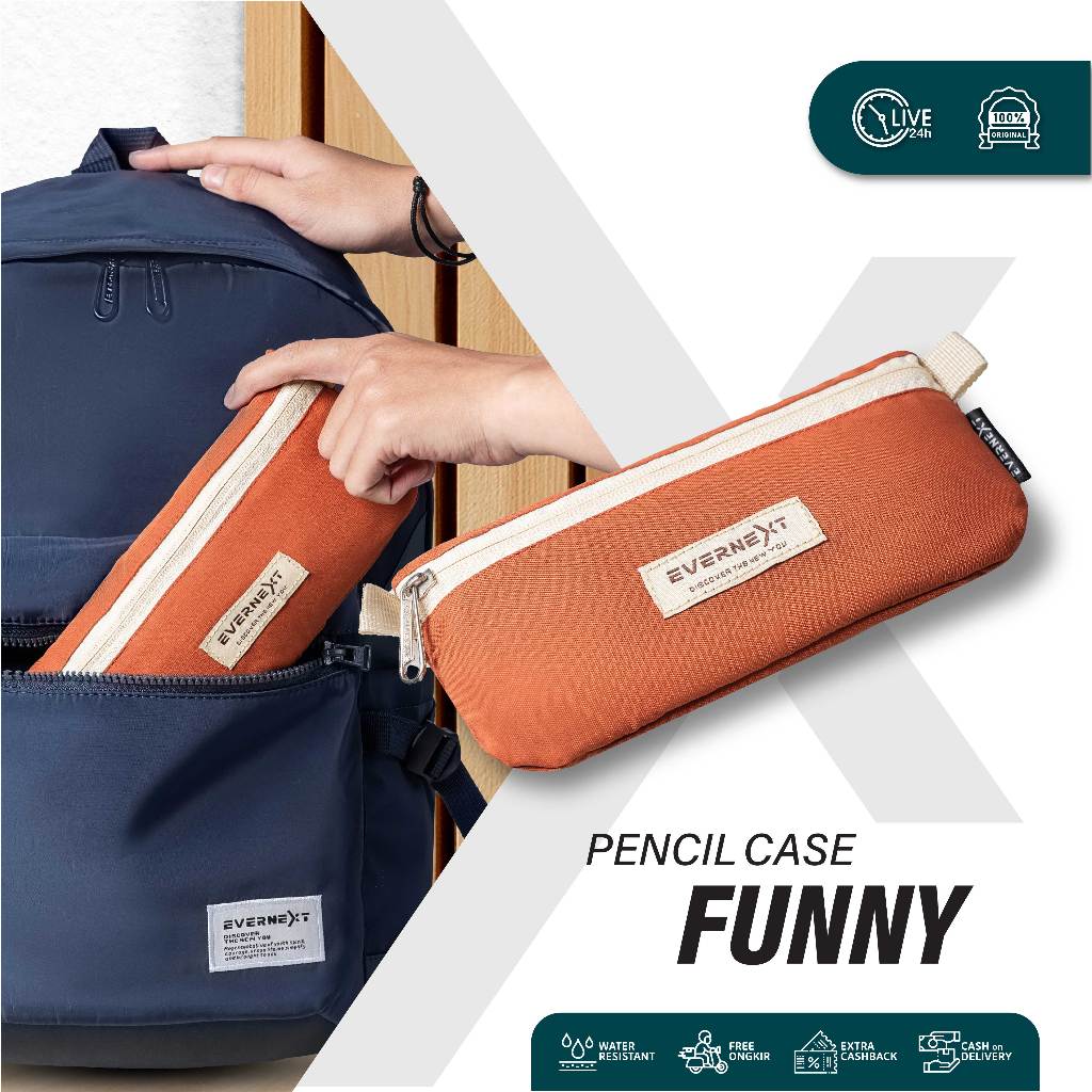 

Tempat Pensil Sekolah Kantor Kuliah Traveling Organizer Terbaru Pencil Case Funny