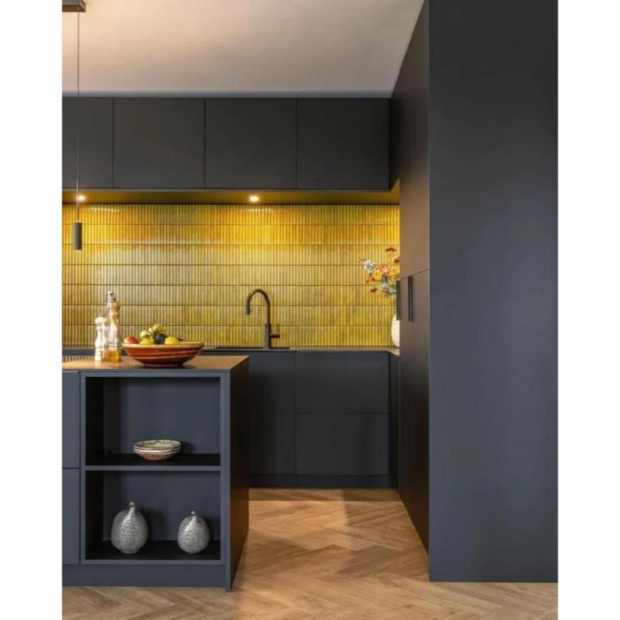 

Venus Pottery Striped Concave Autumn Glossy (PER LEMBAR) - Mosaic Dekorasi Rumah Mozaik Top Table Modern Mosaic Keramik Dinding Dapur Mewah