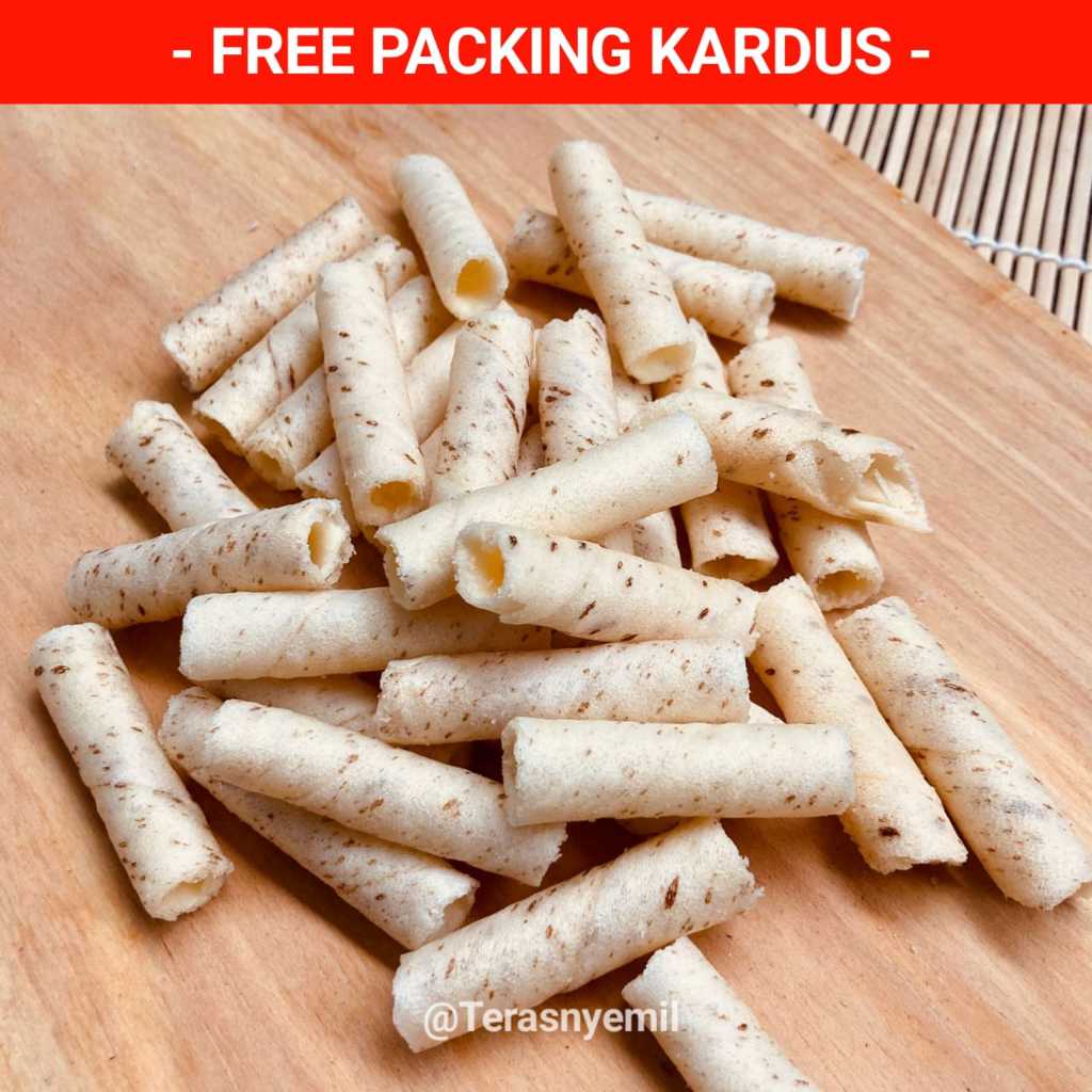 

Astor Susu 125 Gram Snack Kiloan Wafer roll cemilan camilan manis pedas asin gurih