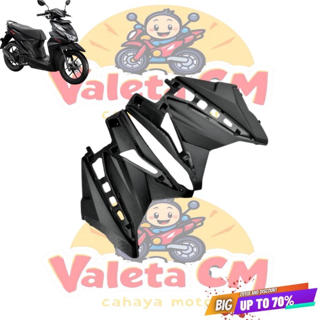 COVER SAMBUNGAN BODY BAWAH BEAT DELUXE 2020 / BEAT STREET NEW 2020-2022