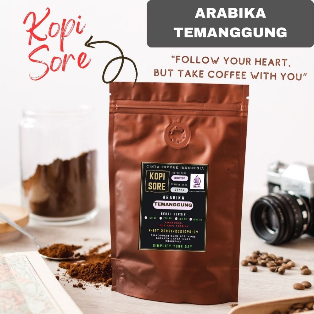 

KOPISORE - Arabika Temanggung (Harga Special) - Cocok DIbuat Kopi Susu