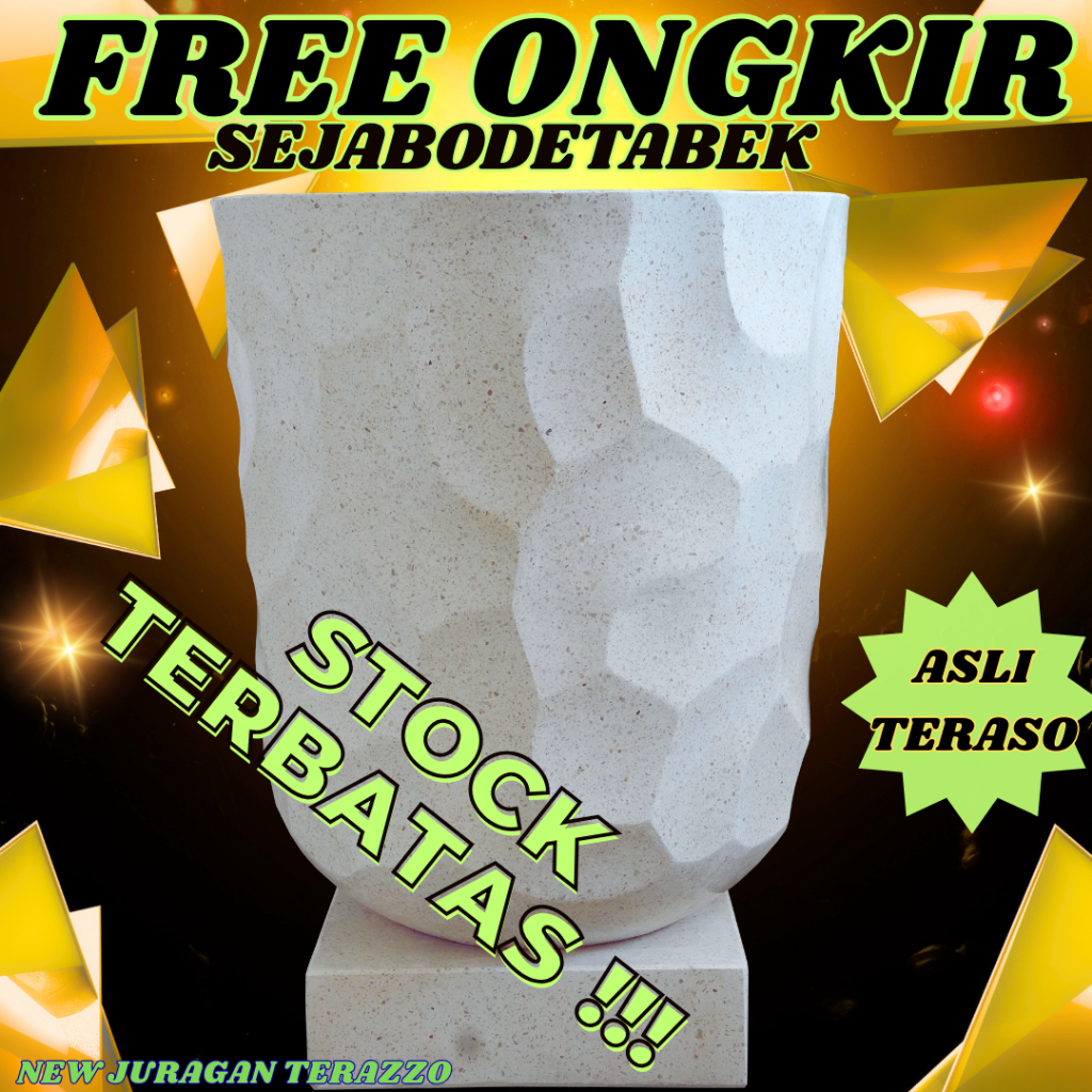 JURAGAN TERAZZO GROUP BAK KAMAR MANDI GENTONG JUMBO MARMER BATU ALAM MINIMALIS TERRAZZO